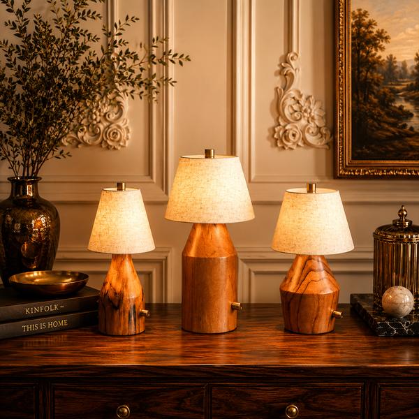 Wooden Lamps