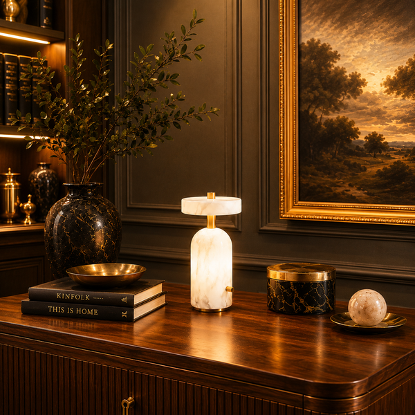 Marble Lamps