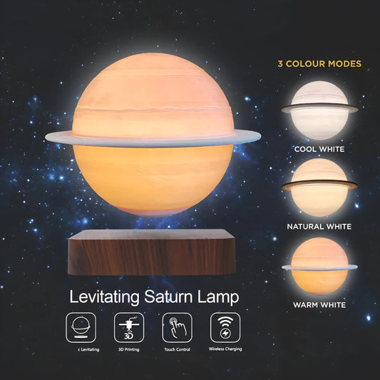 Floating Saturn Lamp